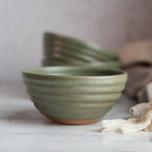 Ice Cream Bowl in Sage Green
