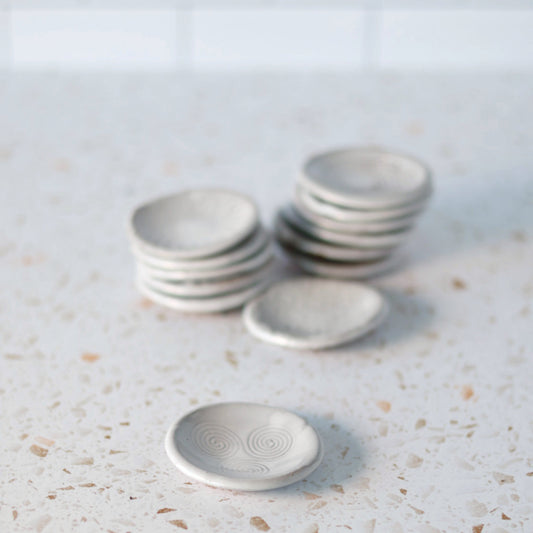 Artist Choice Tiny Dishes in White