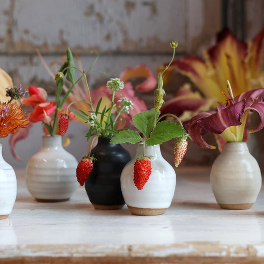 Artist Choice Teeny Tiny Handmade Vase in 3 Color Options