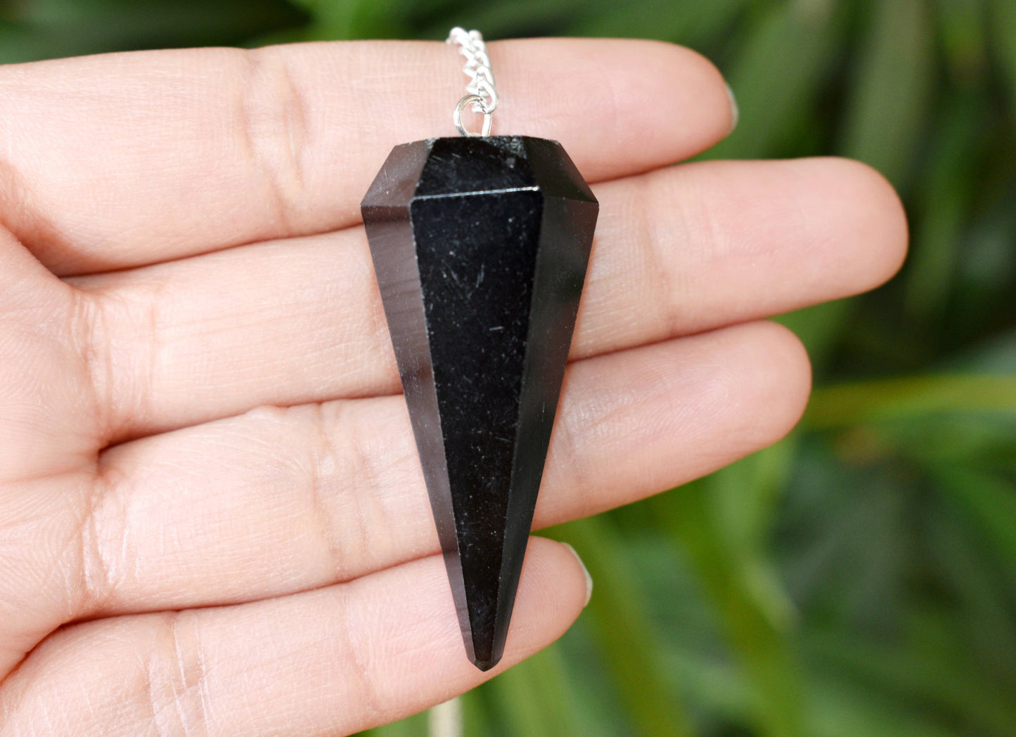 Black Tourmaline Pendulum (Resolution and Cleansing)
