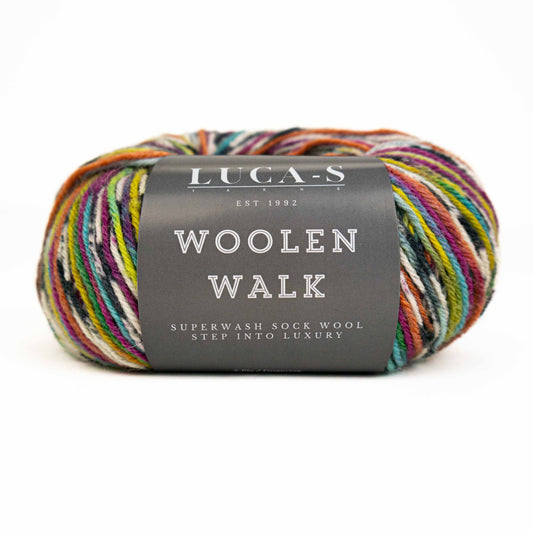 Luca-S WoolenWalk Yarn in 5 Color Options