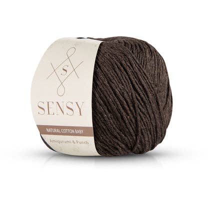 Sensy Premium 100% Soft Cotton Yarn for Amigurumi Knitting in 11 Color Options
