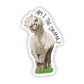Am I The Drama? Llama Sticker