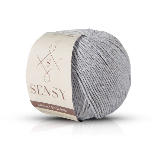 Sensy Premium 100% Soft Cotton Yarn for Amigurumi Knitting in 11 Color Options