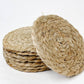 Natural Jute Braided Round Coaster 4 inch round