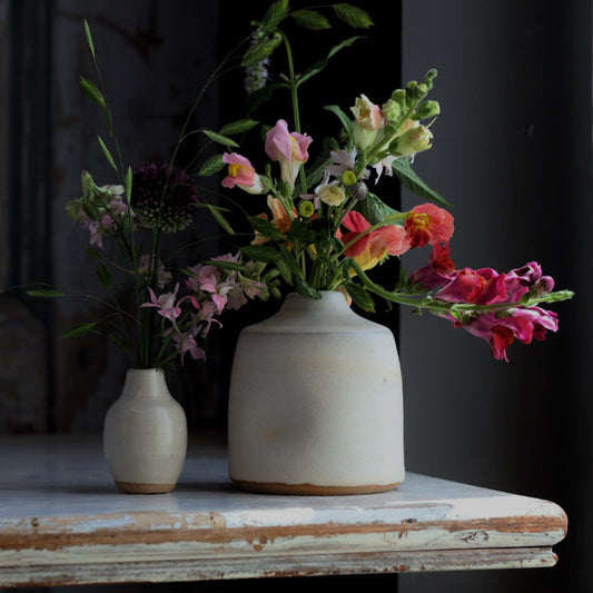 Artist Choice Small Vase in Cream