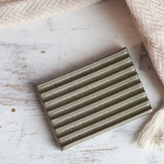 Soap Dish in Sage Green