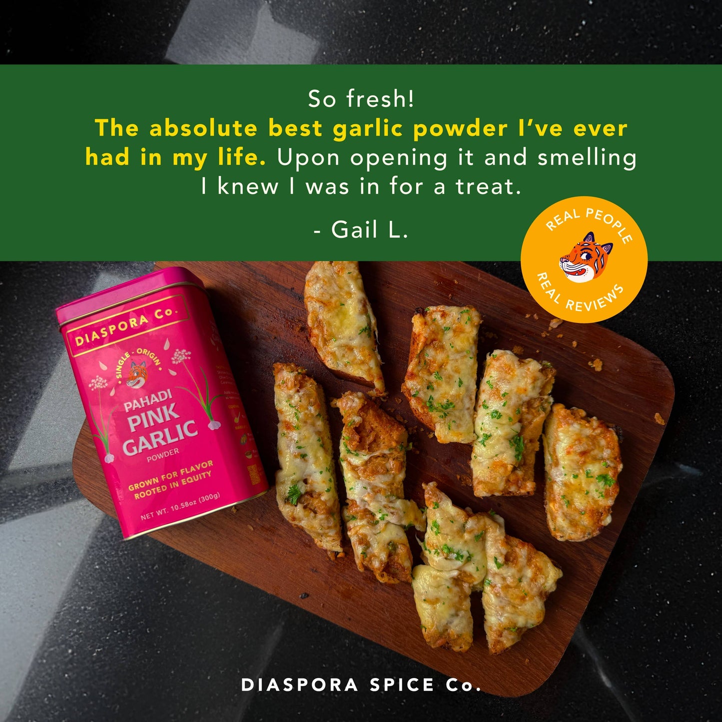 Pahadi Pink Garlic (Powder) -  Single-Origin Spice