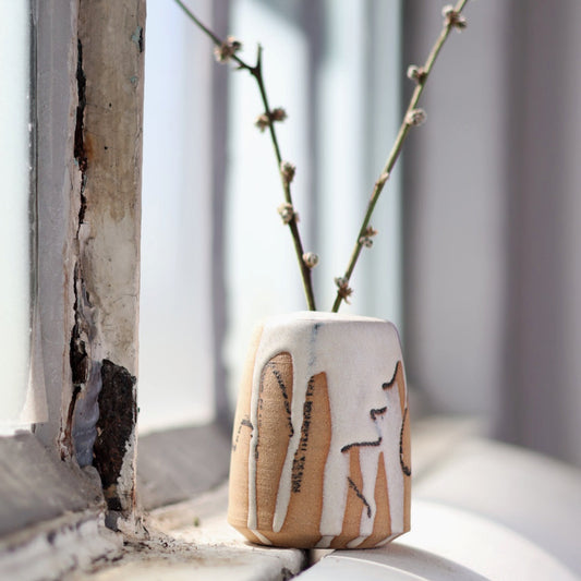 Facet + Form Bud Vase