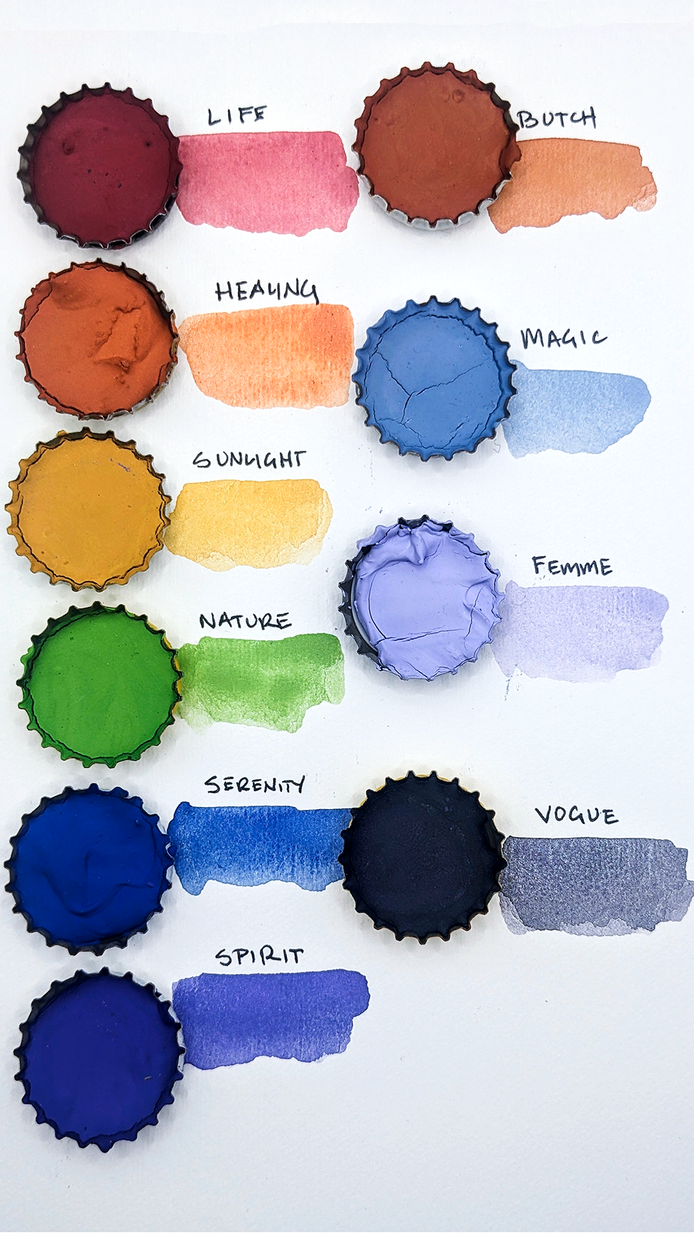 Watercolor Sticky Cap - Pride 2024 Limited Edition - Healing